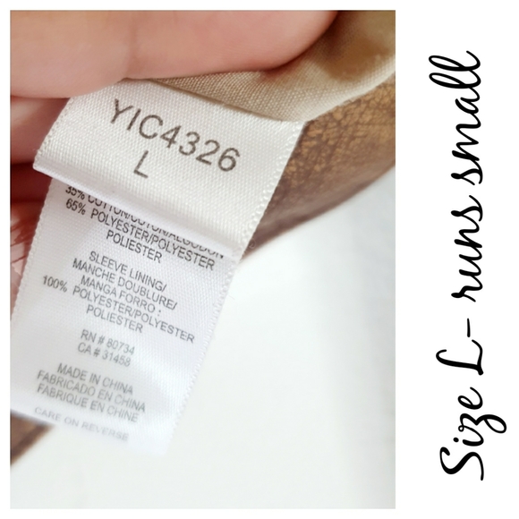 Genuine Leather Brown Cropped Jacket - Picture 14 of 15